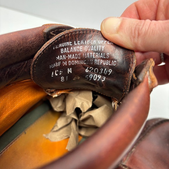 VTG 90s Timberland Mens G0retex 7-Eye Chukka‎ Boots 59093 Brown Leather 10.5 M main image 5